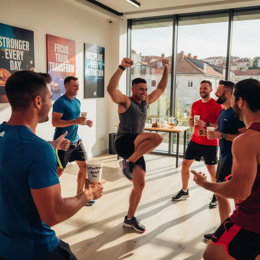 Sastojci čaja, uključujući sušene lišće tribulusa i sjemenke piskavice.